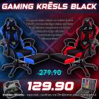  Gaming krēsls BLACK